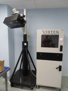 VIRTEK MDL. LPS-7GS LASER WITH PROJECTION STAND