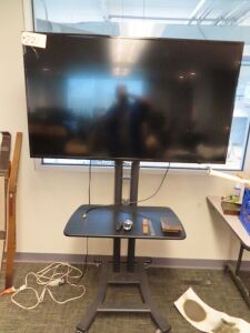 SAMSUNG MDL. UN55FH6003 56" LED TV W/ ROLLING STAND