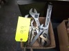 LOT OF WRENCHES & VISE GRIPS